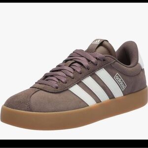 Adidas Suede Sneakers in Brown and White